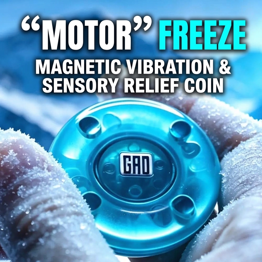 GAO Jelly Motor EDC Haptic Fidget Coin