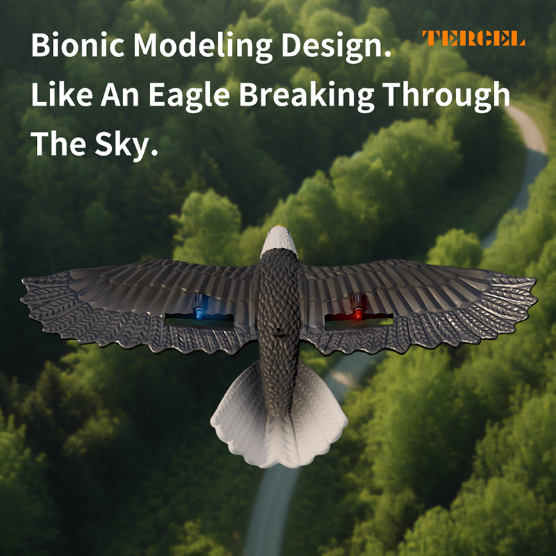 Remote control flying eagle-Simulation drop resistance