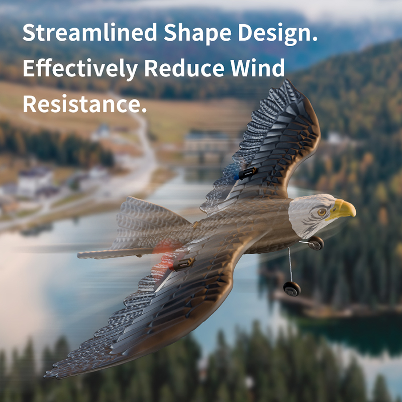 Remote control flying eagle-Simulation drop resistance