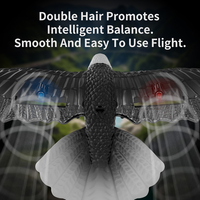 Remote control flying eagle-Simulation drop resistance