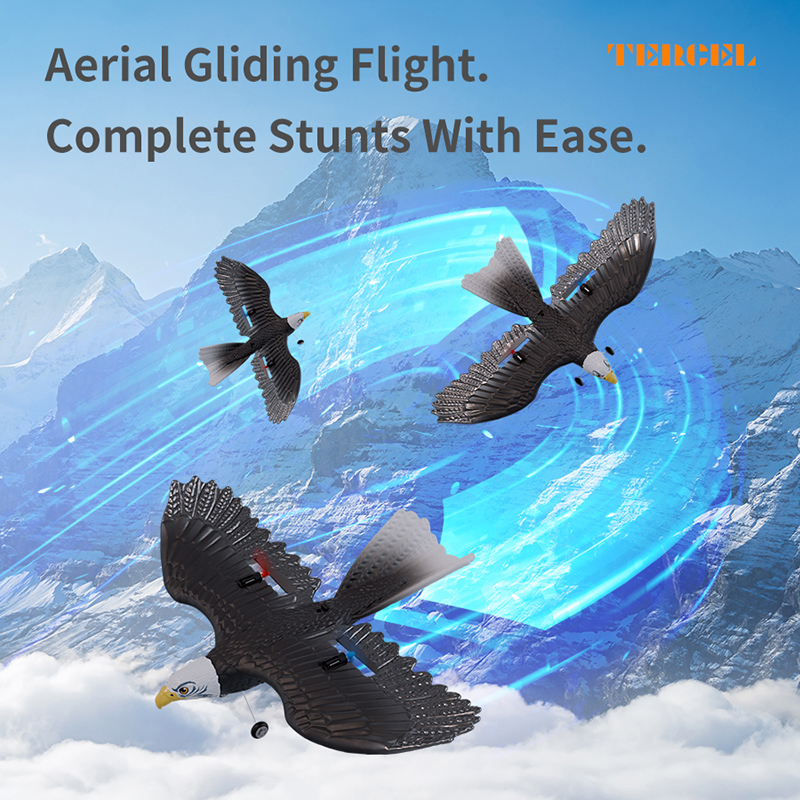Remote control flying eagle-Simulation drop resistance