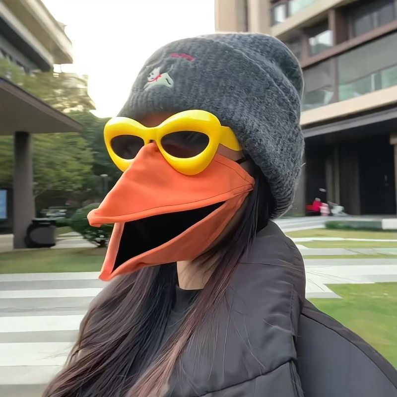 Mask with Moving Beak