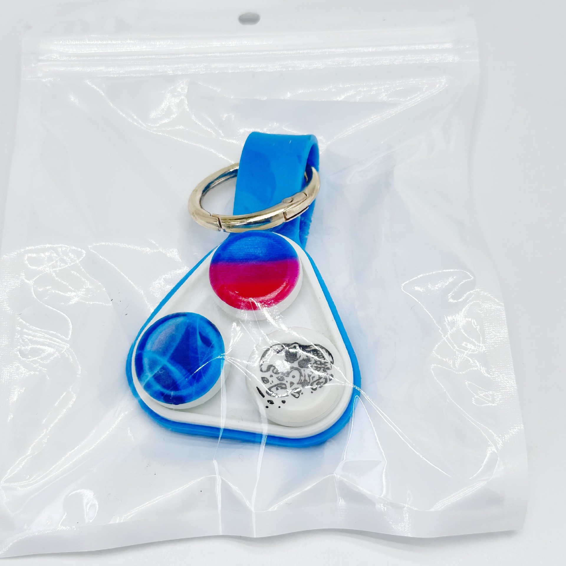 PopPuck Fidget Magnetic Keychain: Your On-the-Go Stress Buster 😌✨