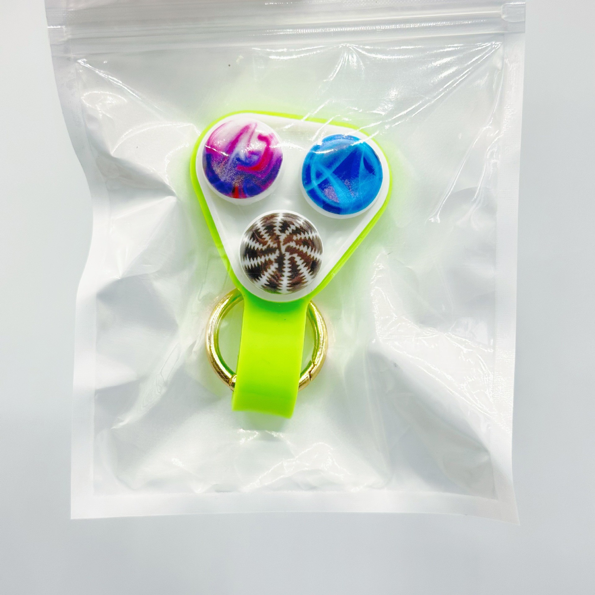 PopPuck Fidget Magnetic Keychain: Your On-the-Go Stress Buster 😌✨