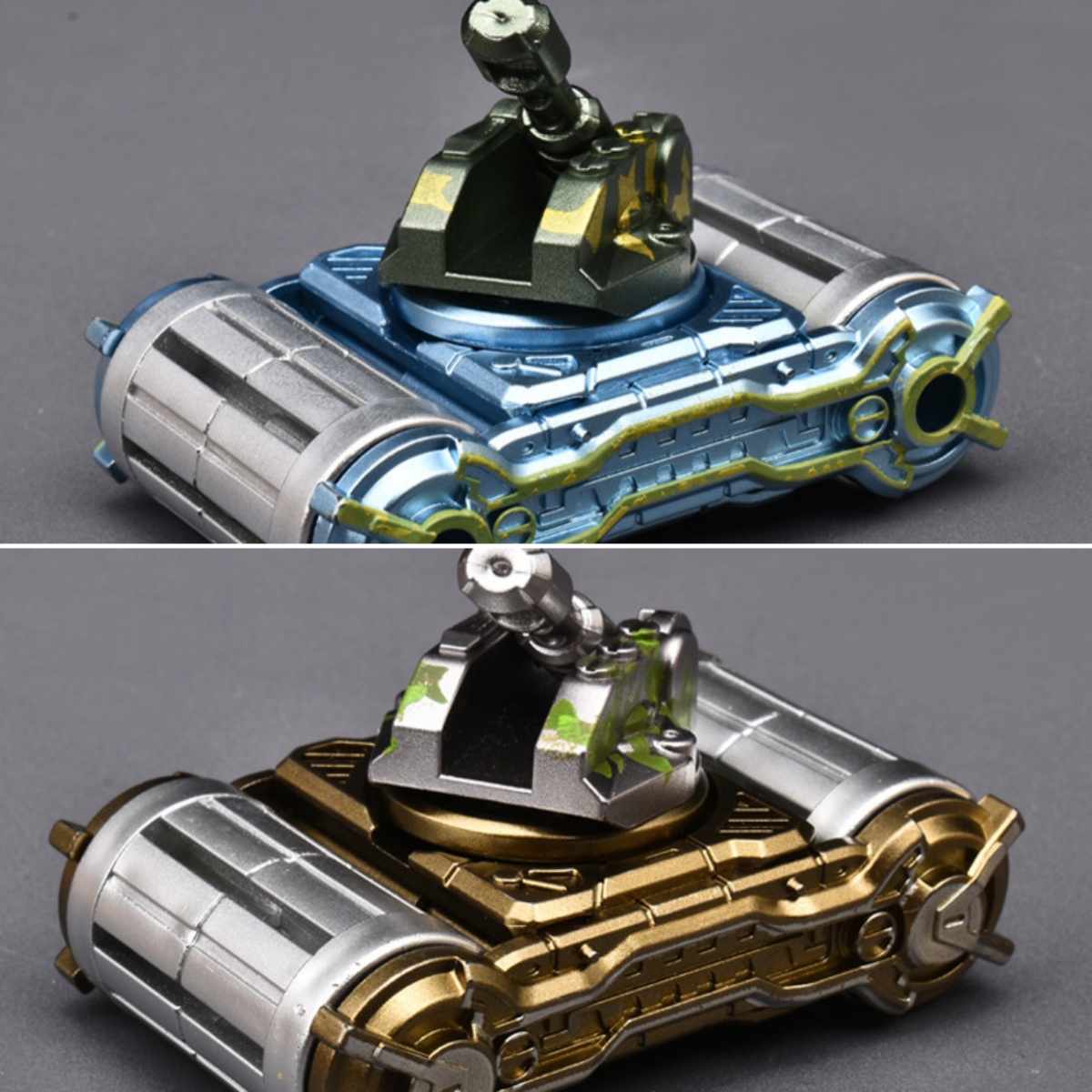 💥Transformable Finger Spinner: Mecha Tank