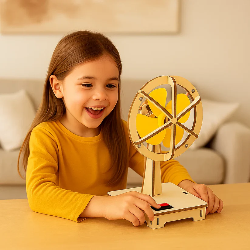 DIY Wooden Science Experiment Kit for Kids