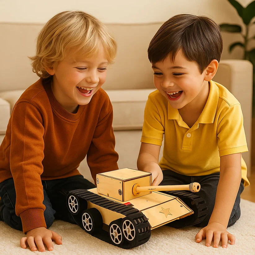 DIY Wooden Science Experiment Kit for Kids