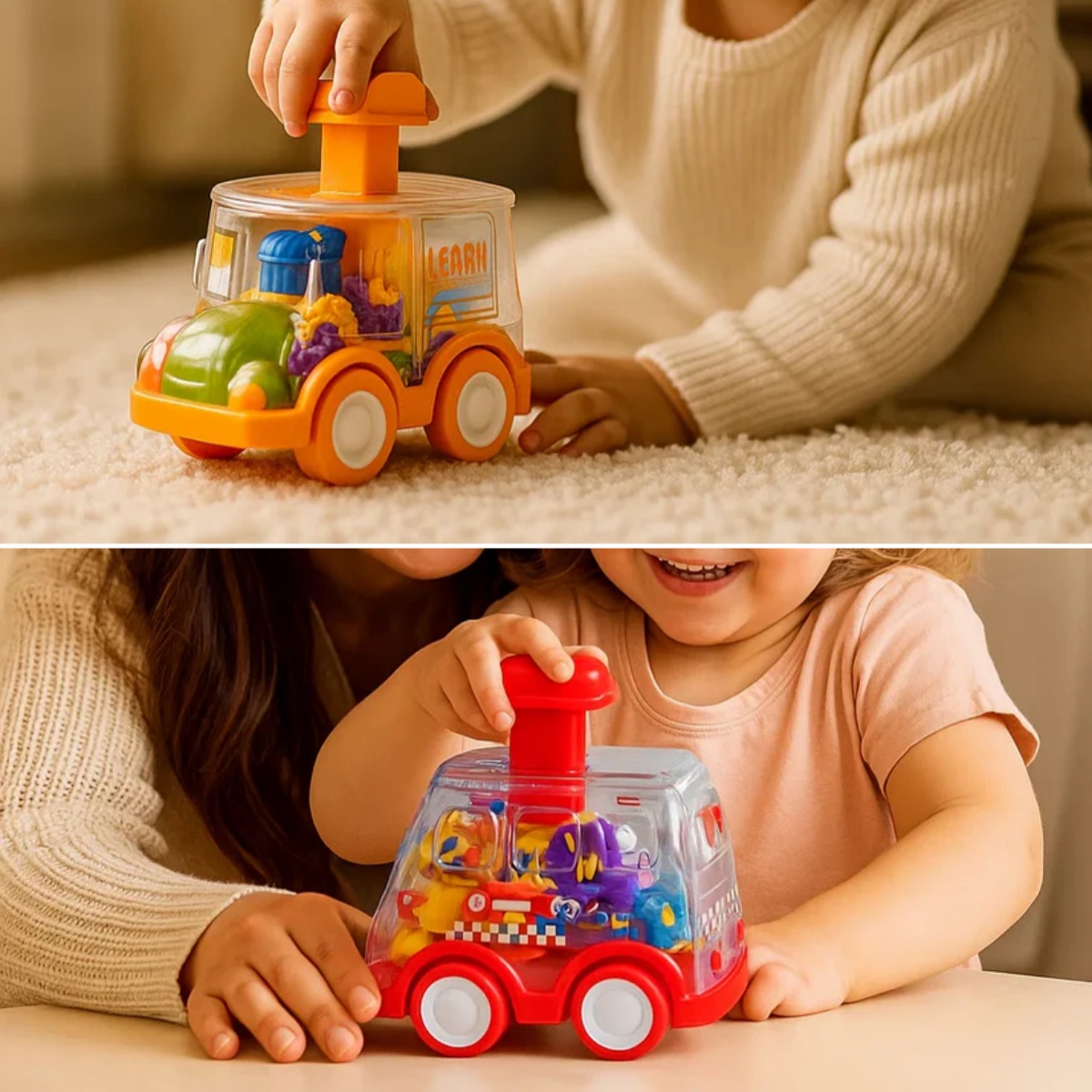 Press & Go – Gear Wheel Cars