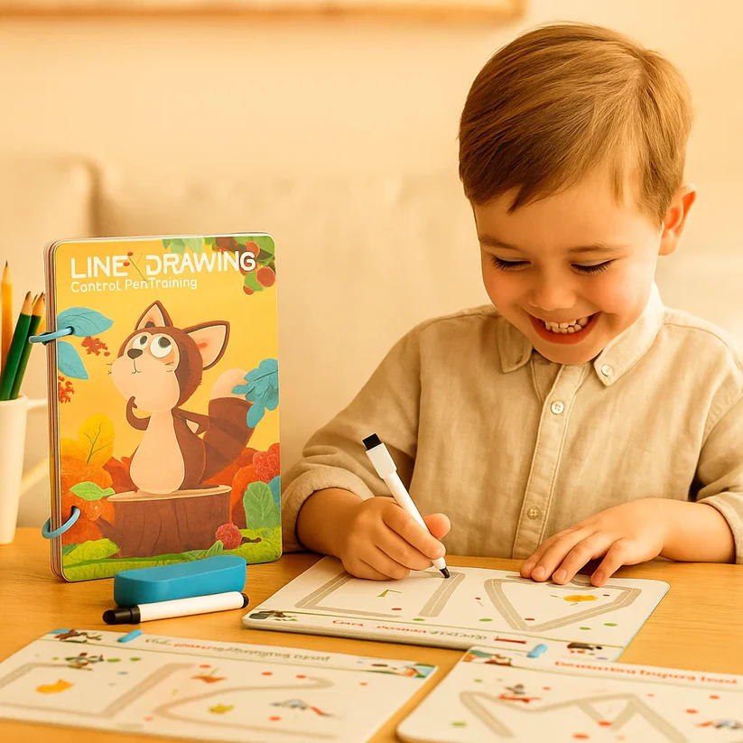 Pen Control Training Book for Kids