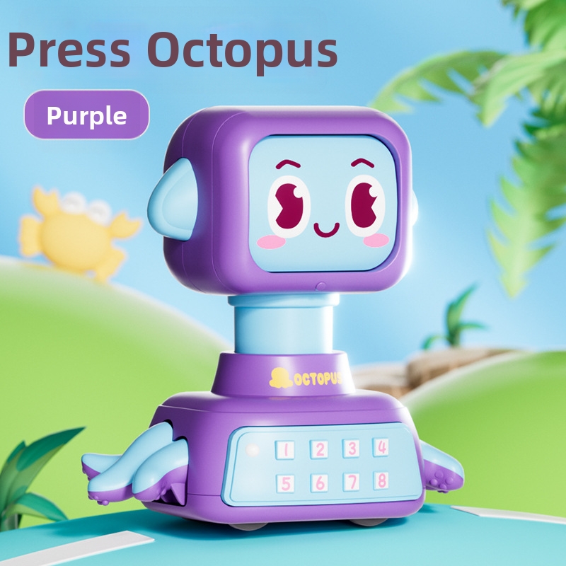 Cute Cartoon Crab Press Toy Car for Toddlers 🦀