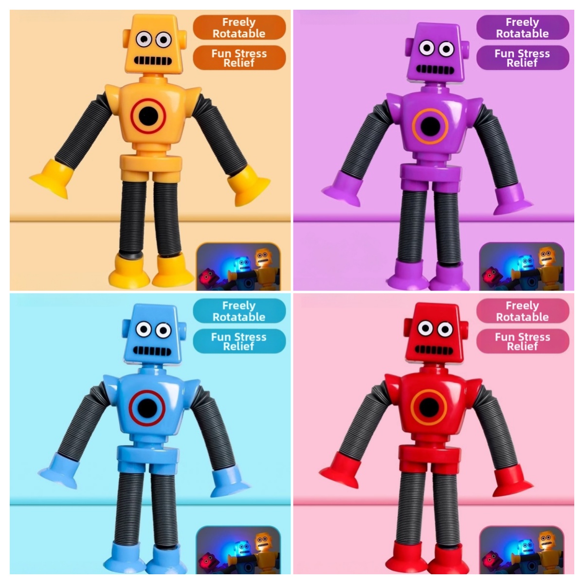 🤖 Transformable Robot Stretchy Toy