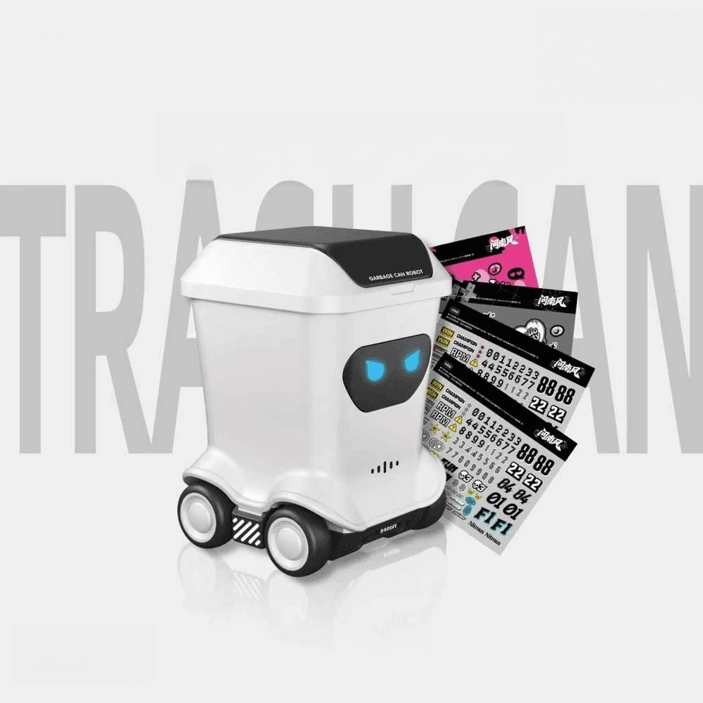🤖Remote-Controlled Trash Can