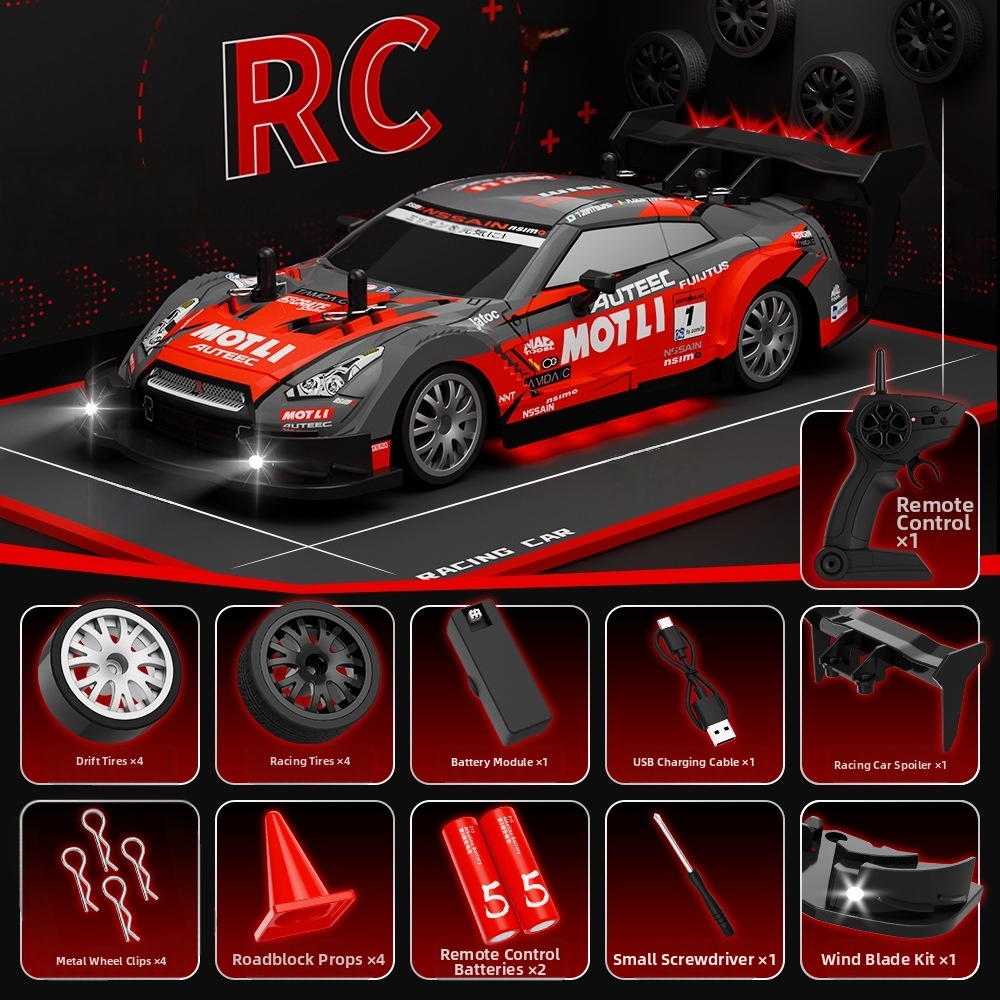 🏎️ High-Speed 4WD Drift Car—A Remote-Controlled Race Car That Can Drift!