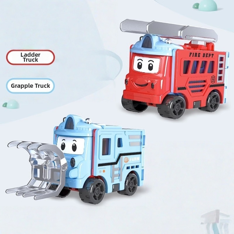 💥Transforming Reversible Car: Versatile Kids' Toy Vehicle