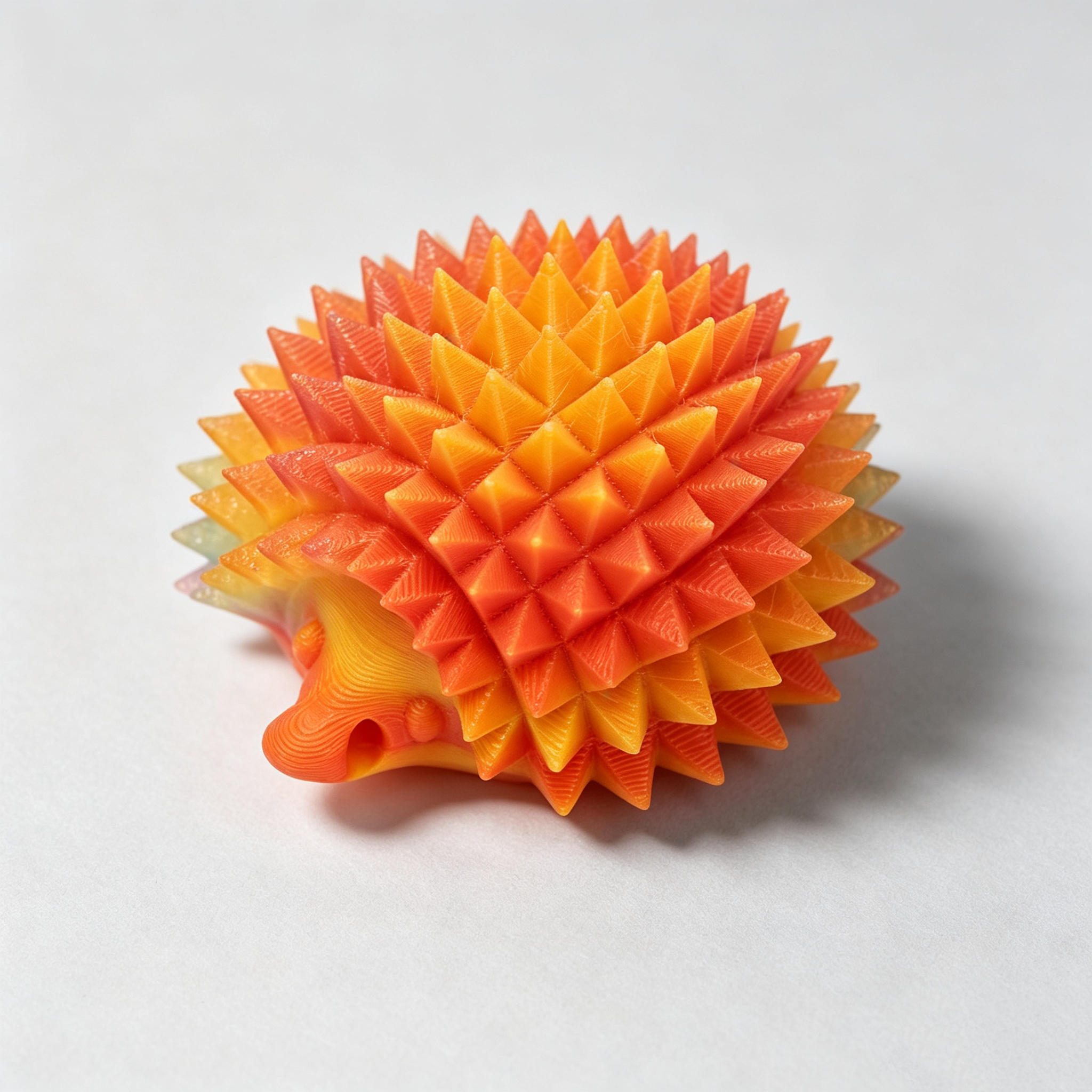 Spiky Hedgehog Finger Spinner – Dual-Mode Sensory Fidget Toy
