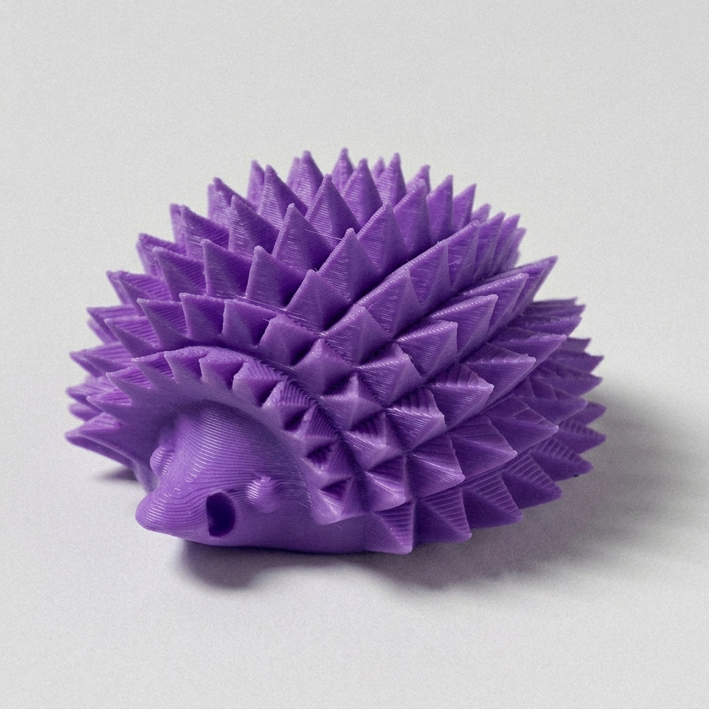 Spiky Hedgehog Finger Spinner – Dual-Mode Sensory Fidget Toy