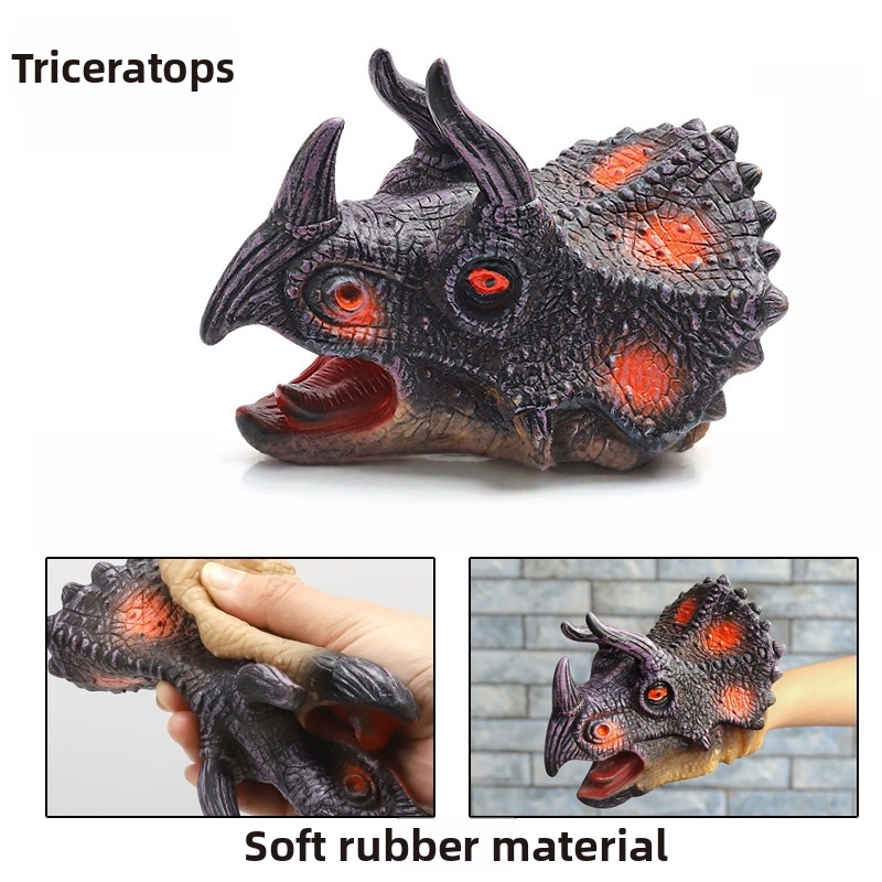 🦖Tyrannosaurus Rex Dinosaur Hand Puppet Boy Gift Role-Playing Game🎉