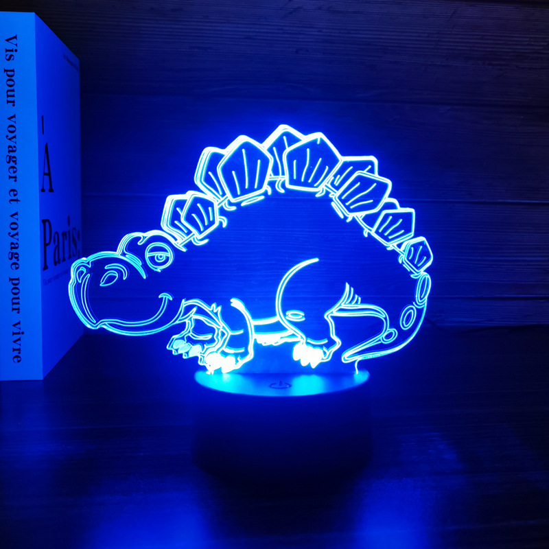 Dinosaur Toys, 3D T-Rex Night Light with Remote & Smart Touc