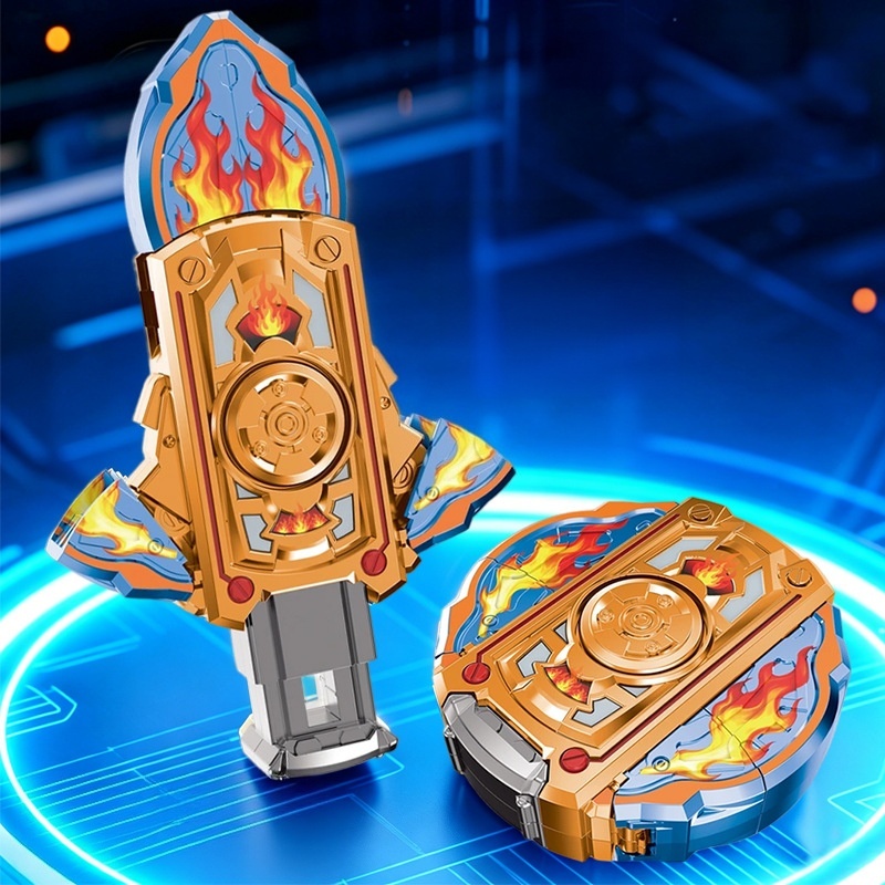 The Ultimate 2-in-1 Transformation Fidget Spinner Sword