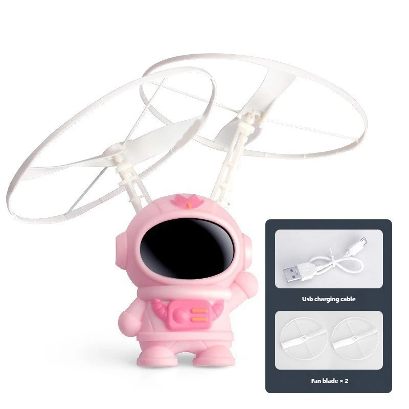 ✨ Colorful Light-Up Astronaut Drone - The Ultimate Fun for Kids!