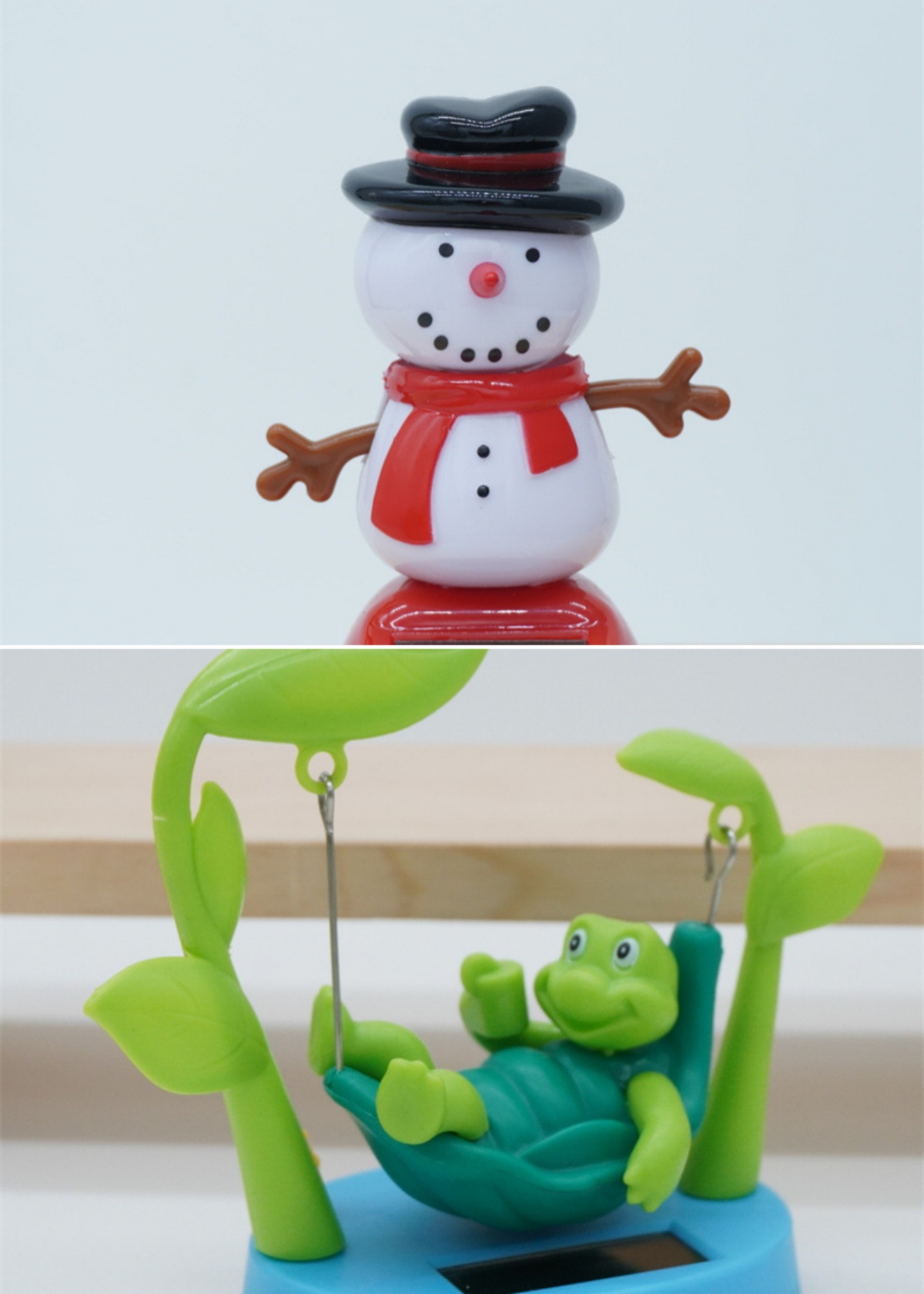 🐸 Solar-Powered Frog Ornament: Perfect for Home Decor or Car Use