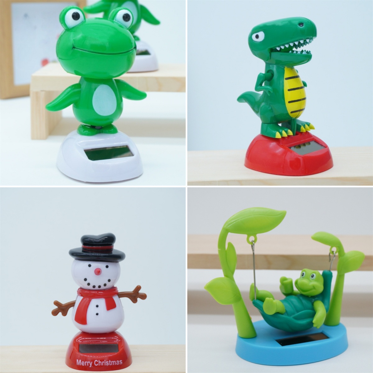 🐸 Solar-Powered Frog Ornament: Perfect for Home Decor or Car Use