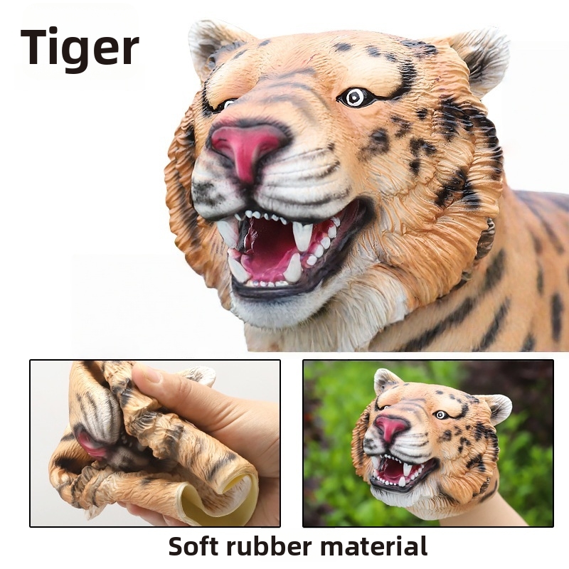 🦖Tyrannosaurus Rex Dinosaur Hand Puppet Boy Gift Role-Playing Game🎉