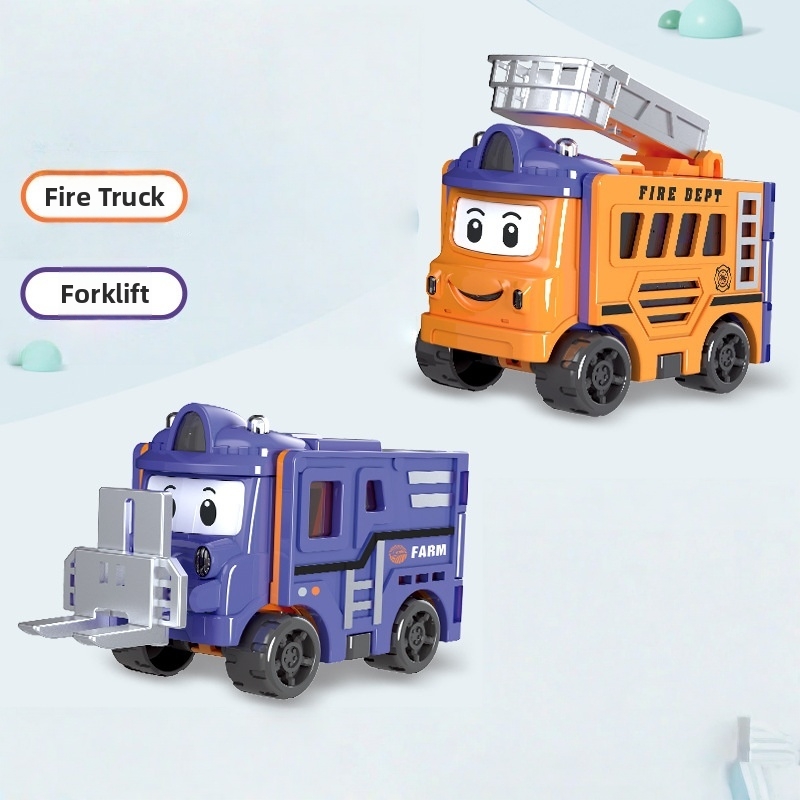 💥Transforming Reversible Car: Versatile Kids' Toy Vehicle