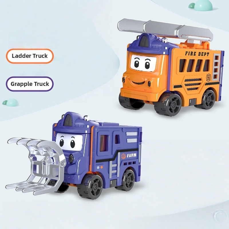 💥Transforming Reversible Car: Versatile Kids' Toy Vehicle