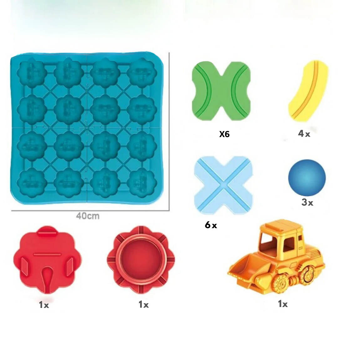 Montessori Track Puzzle