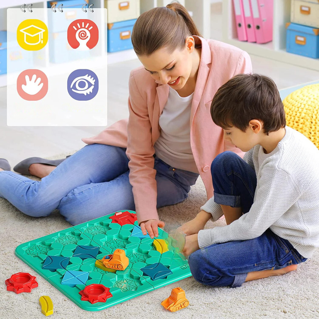 Montessori Track Puzzle