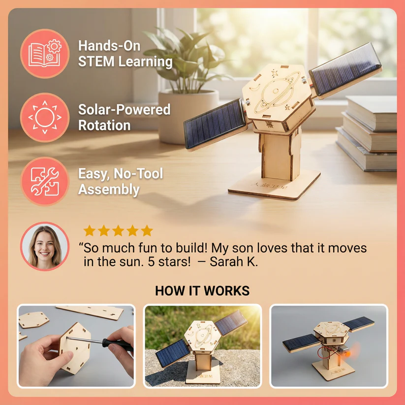 DIY Wooden Science Experiment Kit for Kids