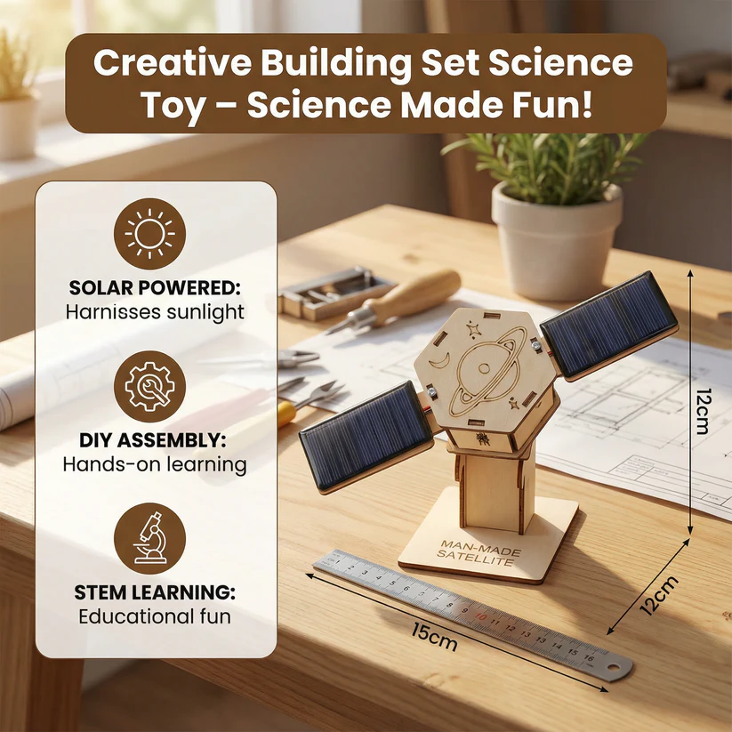 DIY Wooden Science Experiment Kit for Kids