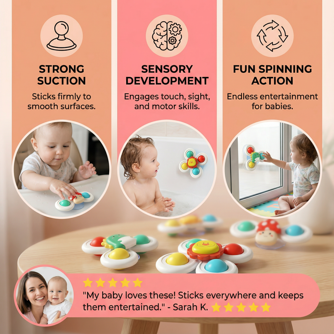 Baby Toys: Rotating Toys