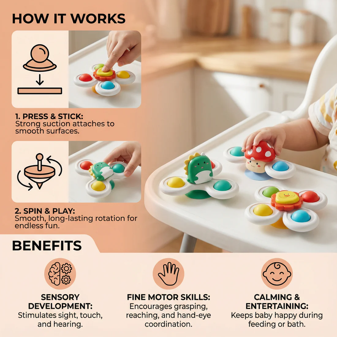 Baby Toys: Rotating Toys