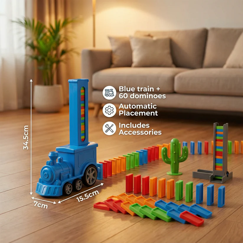 Domino Train Toy for Kids
