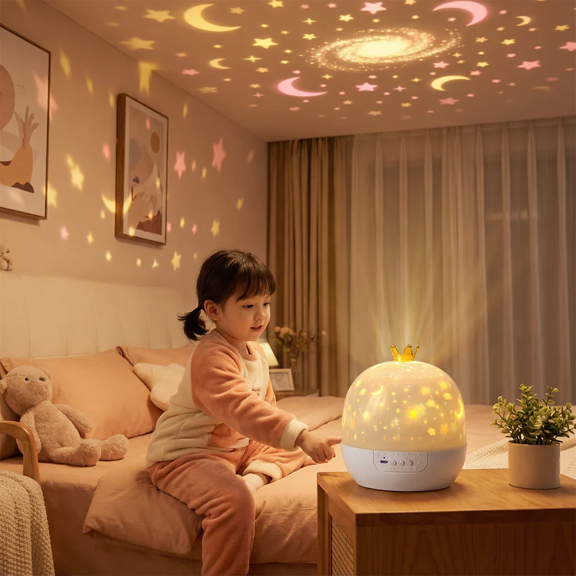 2-in-1 Kids Night Light and Projector