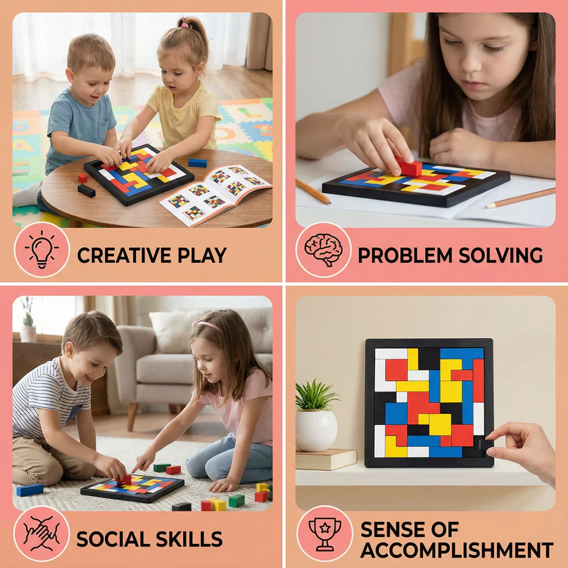 Creative Geometric Block Puzzle Game