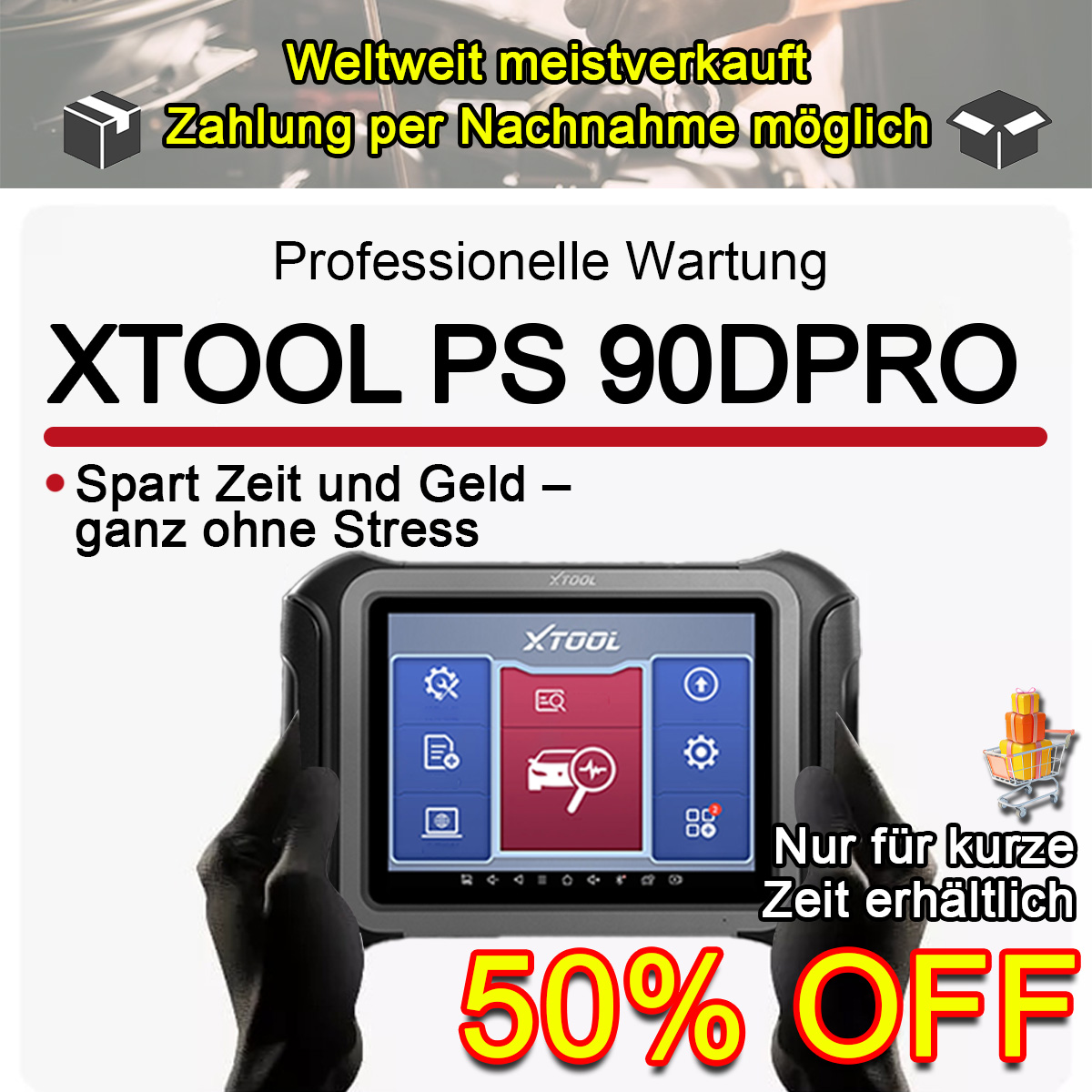 XTOOL D9S Pro Autodiagnosetool