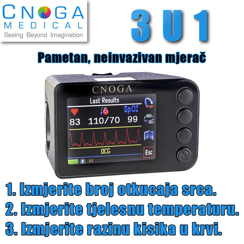 Neinvazivni višenamjenski glukometar (višestruke funkcije detekcije, l