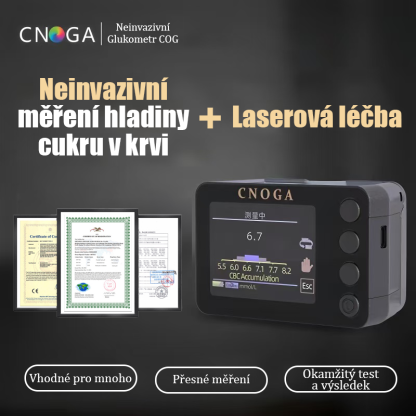Neinvazivní multifunkční přístroj (více detekčních funkcí + laserové ošetření)