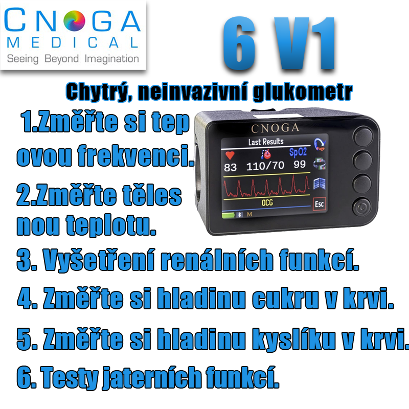 Neinvazivní multifunkční přístroj (více detekčních funkcí + laserové ošetření)