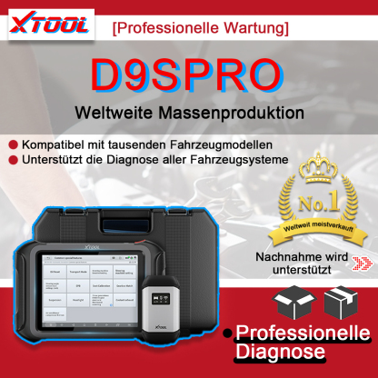 XTOOL D9S Pro Autodiagnosetool