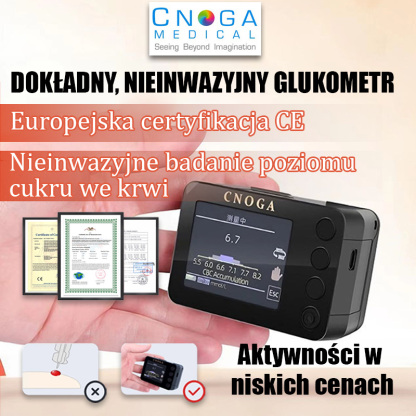 Nieinwazyjny wielofunkcyjny glukometr (wiele funkcji detekcji + zabieg laserowy)