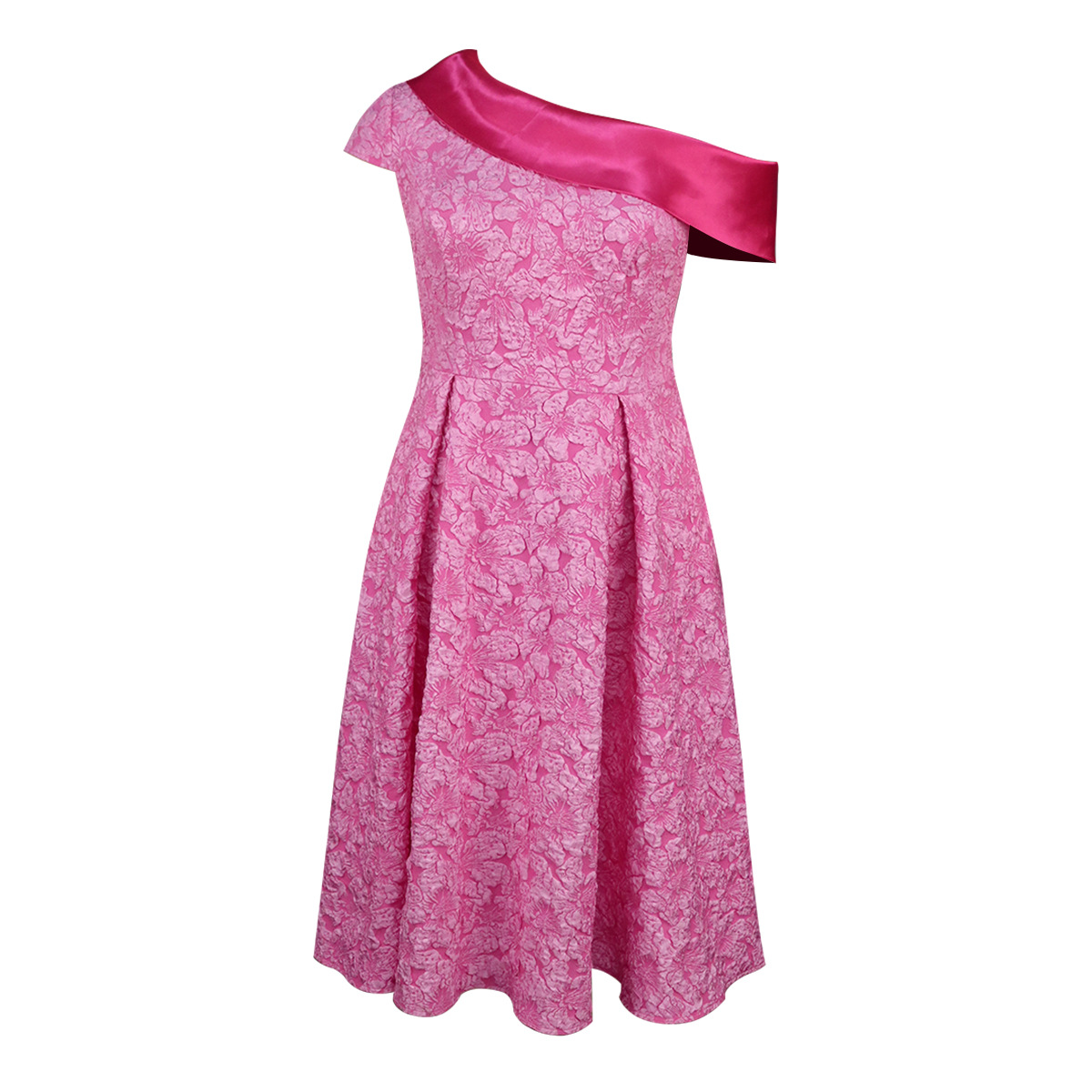 Plus-Sizes  One-Shoulder A-Line Cocktail Dress - Formal Wear AM040830	-UGENA FASHION