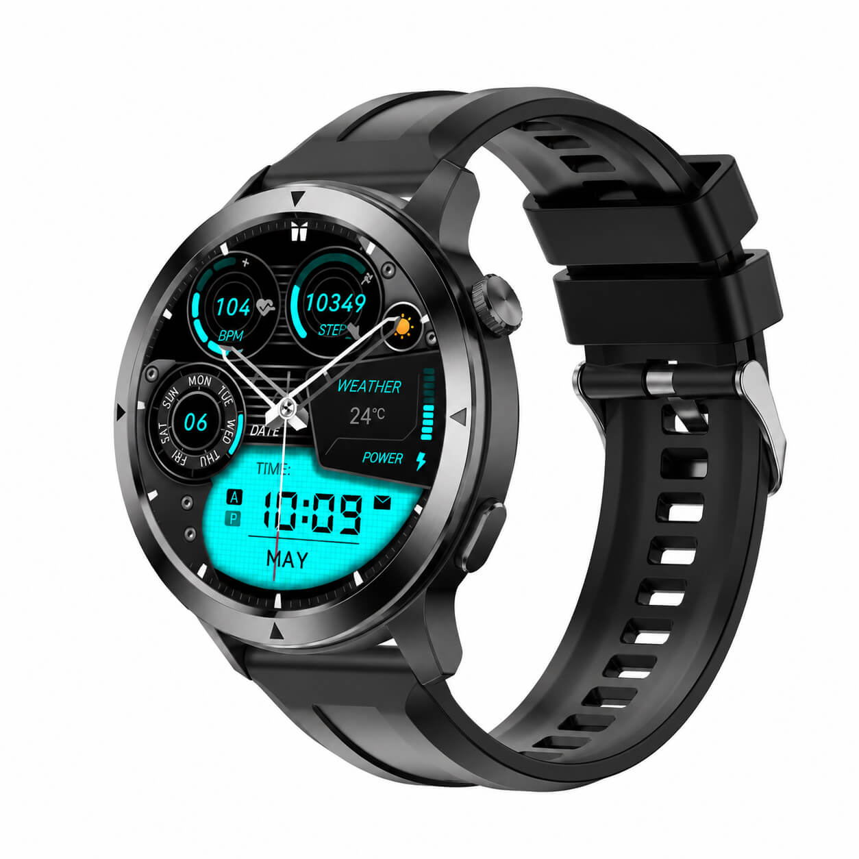 Aegis S8 AI-Powered Fitness Smart Watch