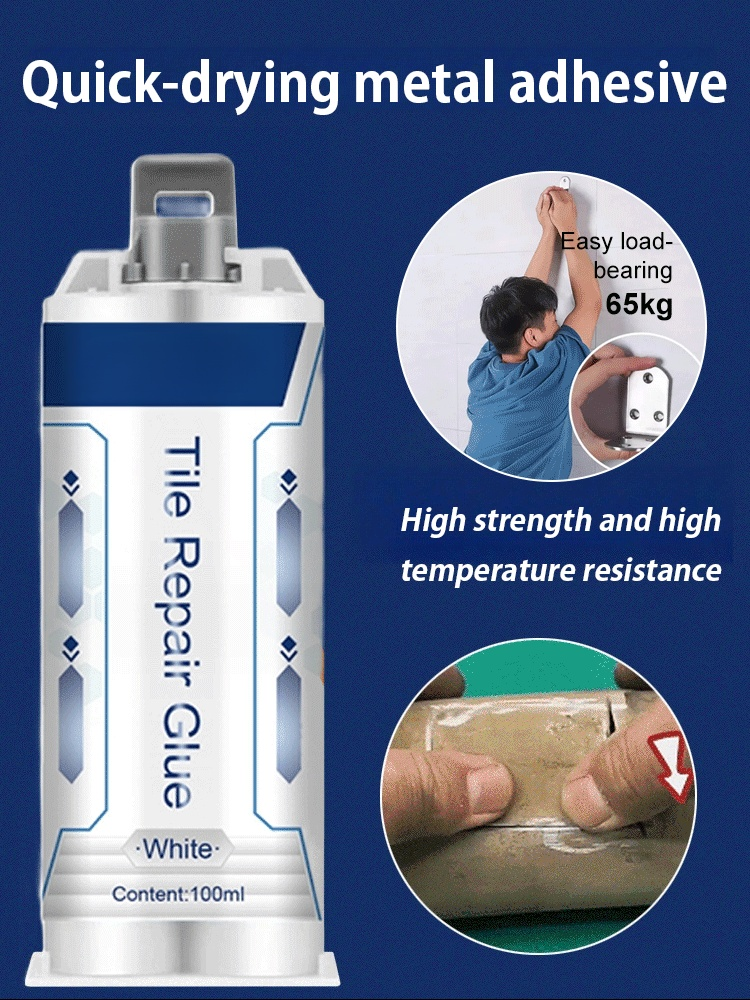 Ultra-strong metal repair adhesive – fast repair without welding