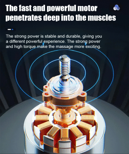 [Magic tool for slimming belly] High-frequency vibration fascia ring