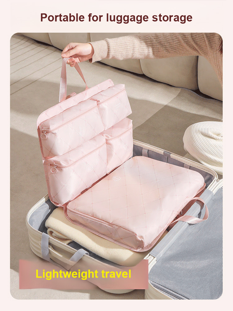 7-in-1 travel storage bag, more convenient than a suitcase. Equivalent to 7 large-capacity suitcases, foldable for storage 🎒🛒