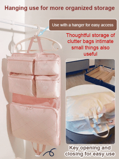 7-in-1 travel storage bag, more convenient than a suitcase. Equivalent to 7 large-capacity suitcases, foldable for storage 🎒🛒